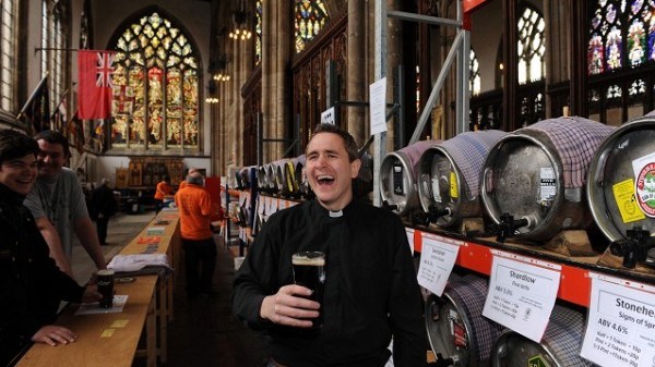 Beer Festival at Holy Trinity, Hull